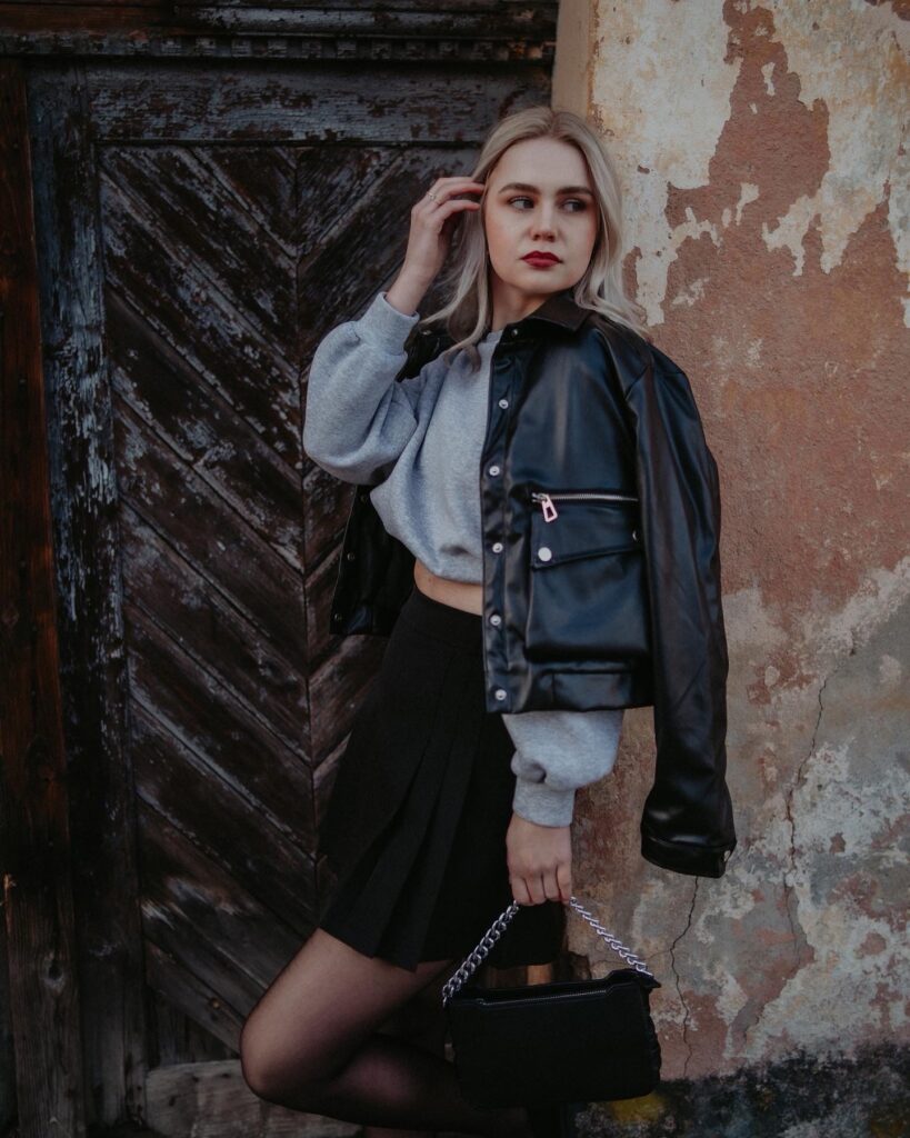 Koženková bunda