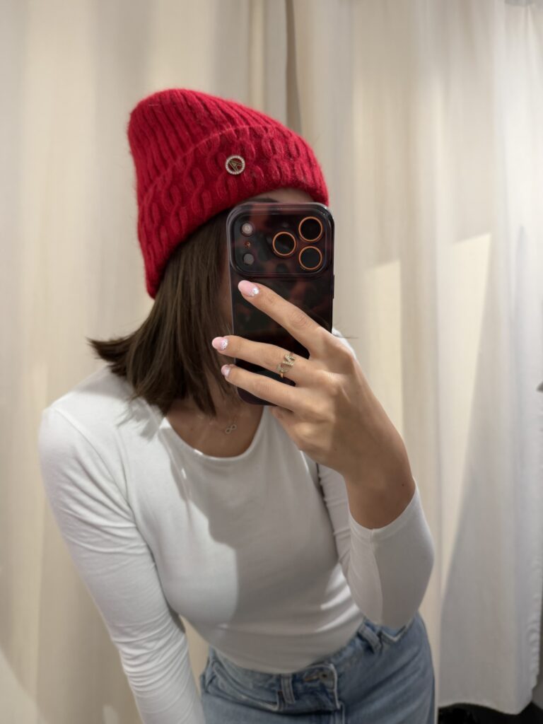Čiapka červená