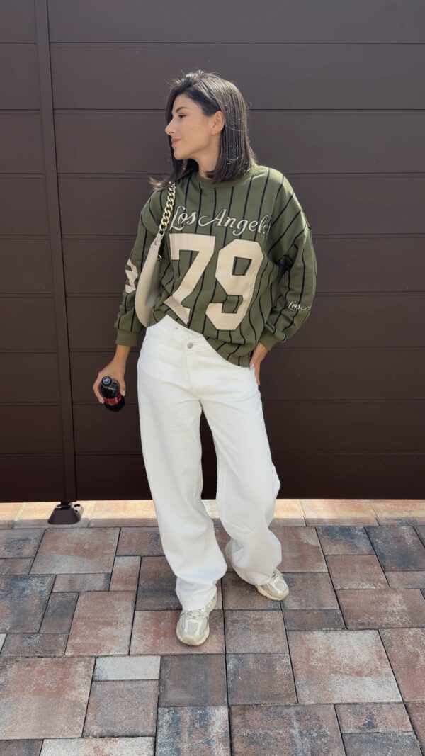 Oversize mikinový top