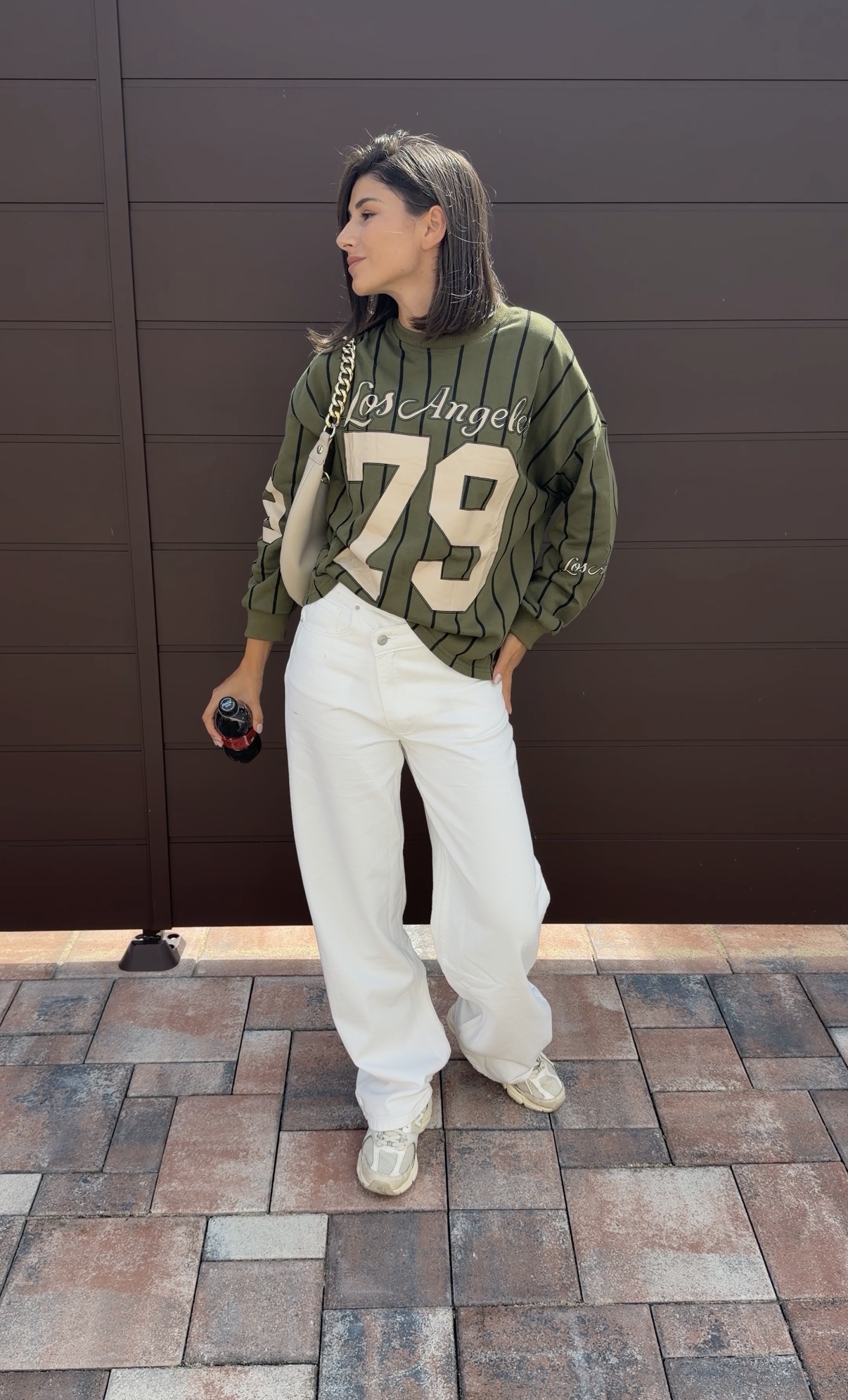 Oversize mikinový top
